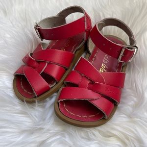 Salt Water Sandals Red